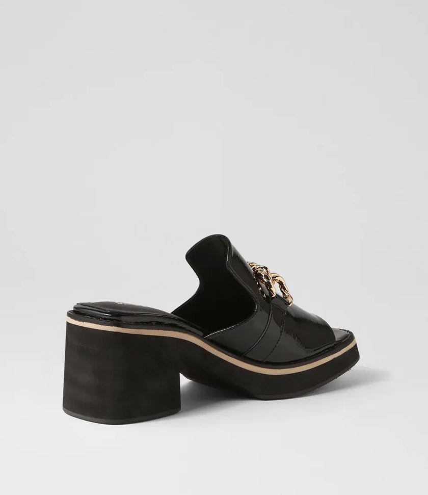 Django & Juliette Jamms Black Patent Leather