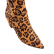 Django & Juliette Norass Leopard Stretch Microsuede