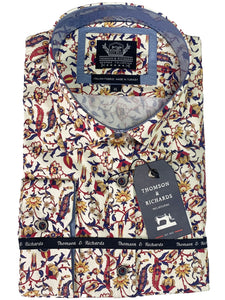 Thomson & Richards L/S Shirt Davis Multi