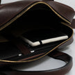 ATKM Marquis Leather Briefcase Australian Chestnut