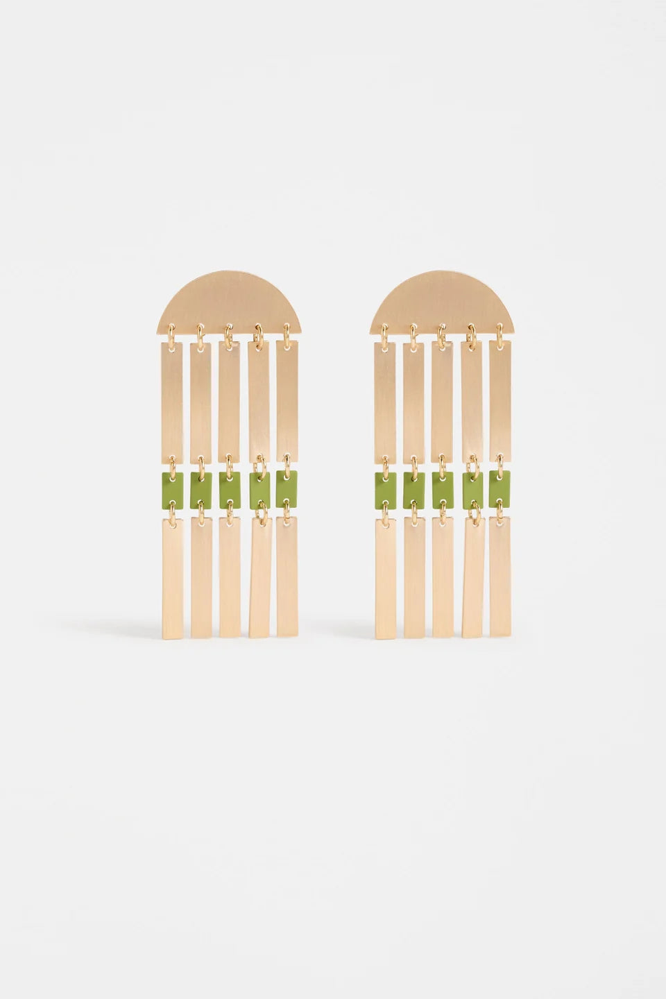 Elk Tallfra Drop Earrings Gold