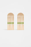 Elk Tallfra Drop Earrings Gold