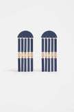 Elk Tallfra Drop Earrings Vibrant Blue