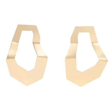 Elk Delka Drop Earring Gold