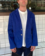 Load image into Gallery viewer, Milkman Corduroy Jacket Sailor Blue
