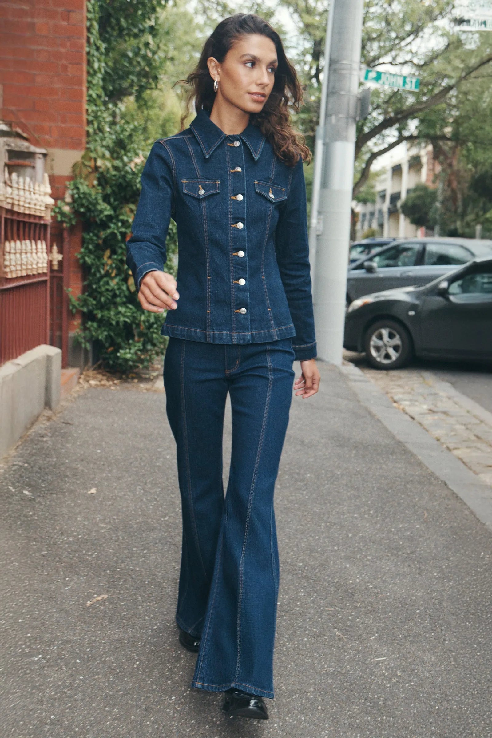 Rolla's Celeste Denim Jacket Riley Blue