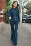 Rolla's Celeste Denim Jacket Riley Blue