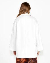 Load image into Gallery viewer, Sass Clothing Astra Boyfriend Coat Ivory
