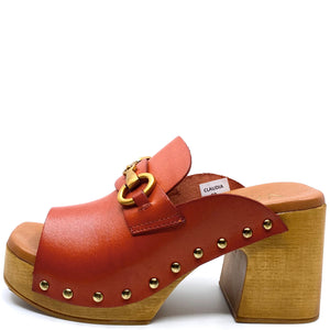 Vayah Claudia Orange Leather