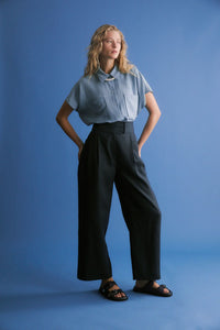 Elk Lejer Pant Navy
