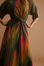Load image into Gallery viewer, Elk Kihte Tshirt Dress Arran Stripe Print
