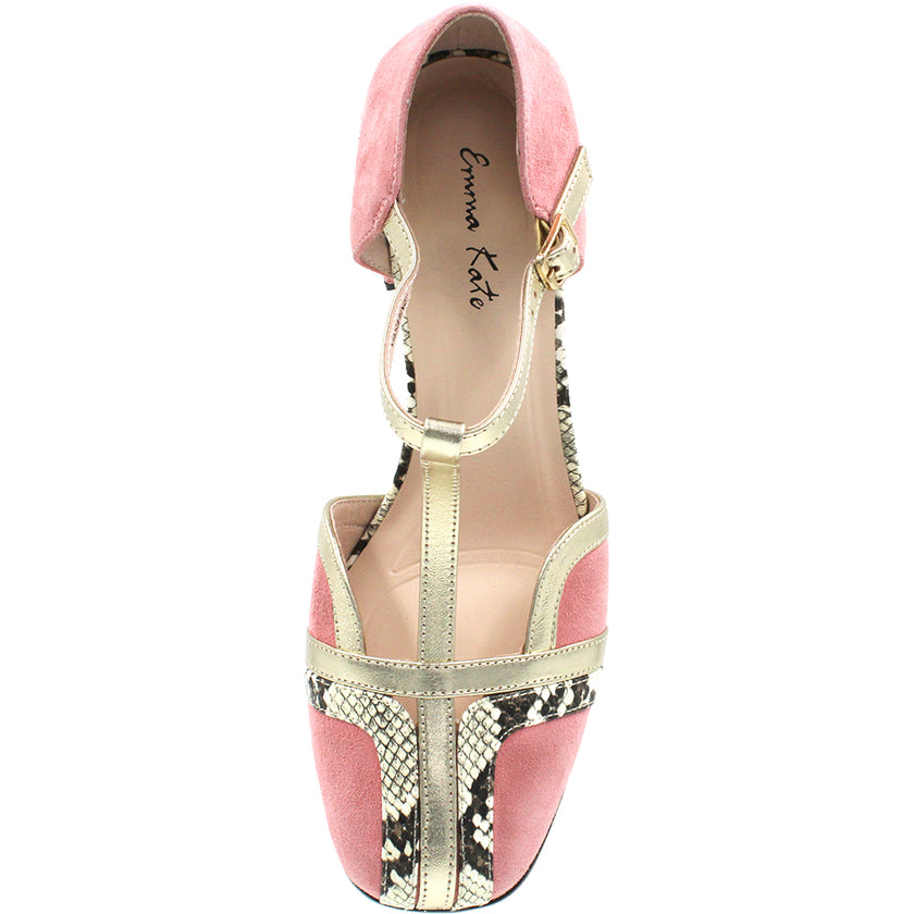 Emma Kate Yasmine Pumps Pale Pink Suede