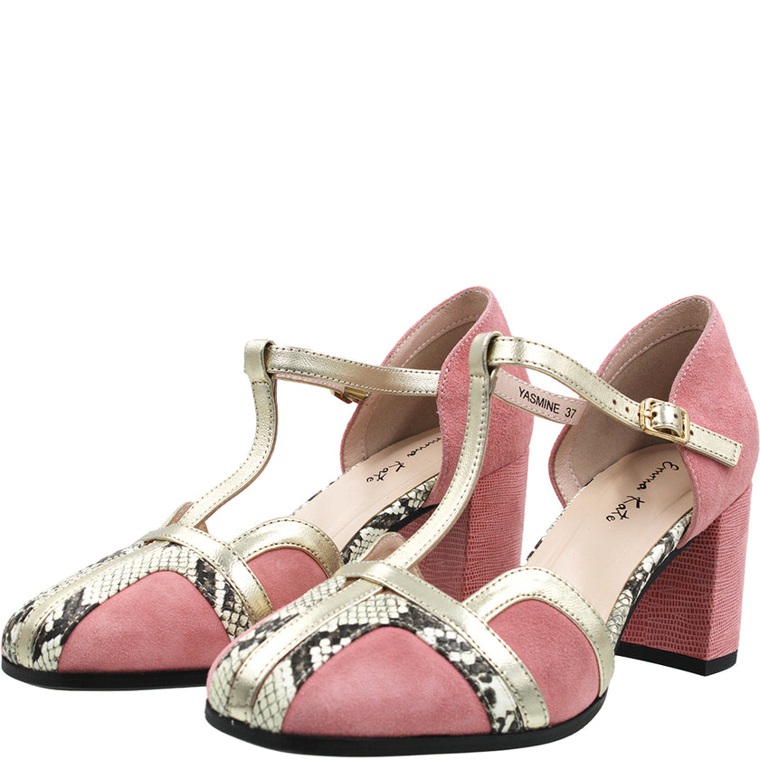 Emma Kate Yasmine Pumps Pale Pink Suede