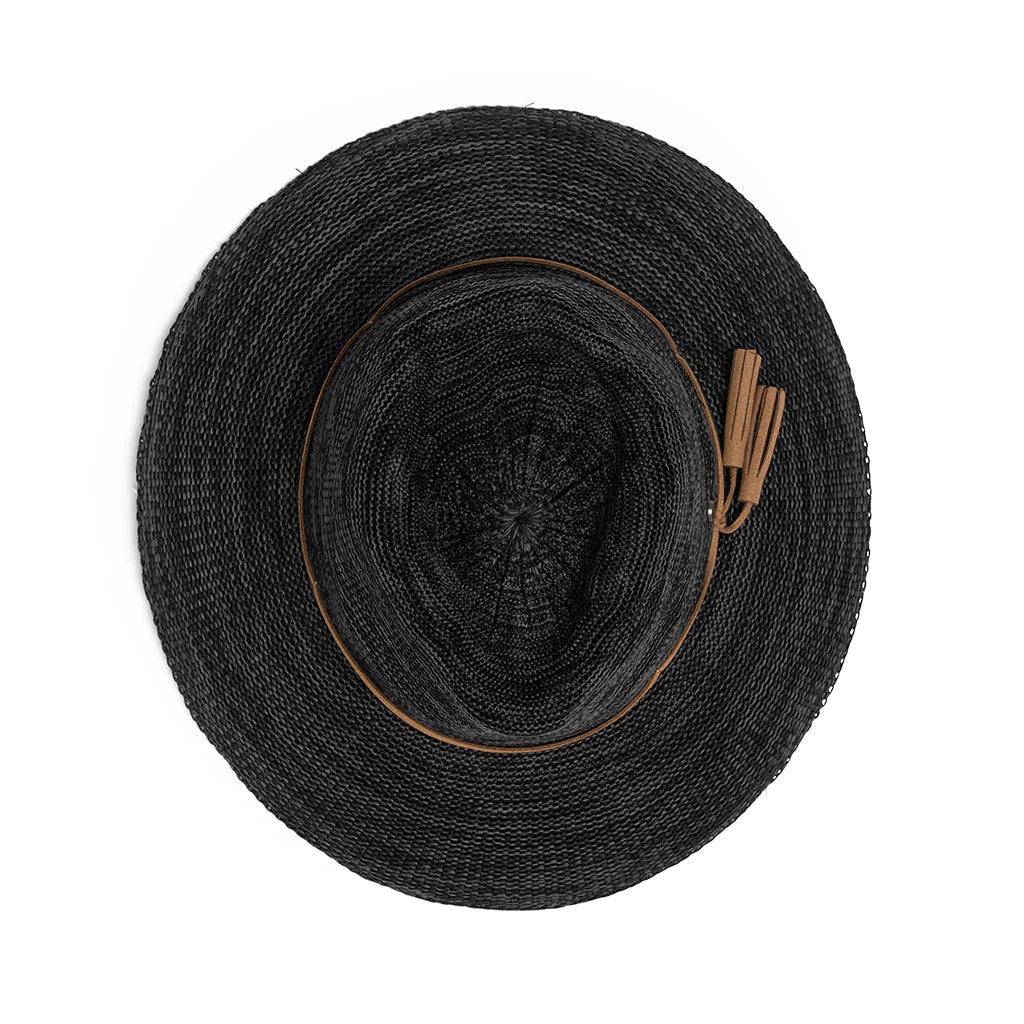 Evoke Australia Caroline Fedora Black Mix