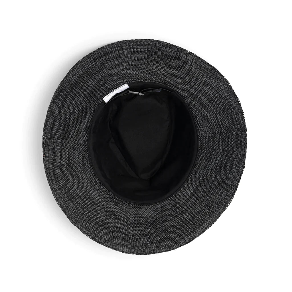 Evoke Australia Caroline Fedora Black Mix