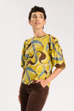 Olga de Polga Eclipse Blouse Saffron