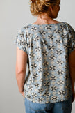 Lazybones Eleanor Tee Diamond Print