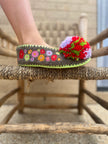 Freeing Venus Electro Pop Pompom Wool Slippers