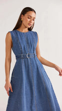 Load image into Gallery viewer, Staple The Label Eva Denim Midi Dress

