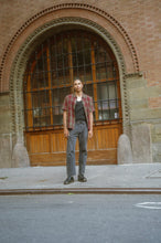 Load image into Gallery viewer, Brixton Cru Linen Blend S/S Woven Shirt Olive Surplus/Port
