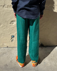 Milkman Linen Pant Green