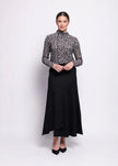 FOIL Wool Of The World Skirt Black