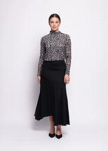 Load image into Gallery viewer, FOIL Wool Of The World Skirt Black
