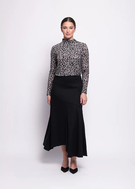 FOIL Wool Of The World Skirt Black