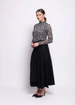FOIL Wool Of The World Skirt Black