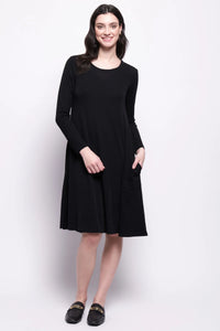 FOIL Shear Delight Dress Black