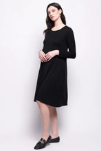 Load image into Gallery viewer, FOIL Shear Delight Dress Black
