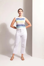 Load image into Gallery viewer, FOIL Say Hello Tank Rainbow
