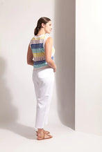 Load image into Gallery viewer, FOIL Say Hello Tank Rainbow
