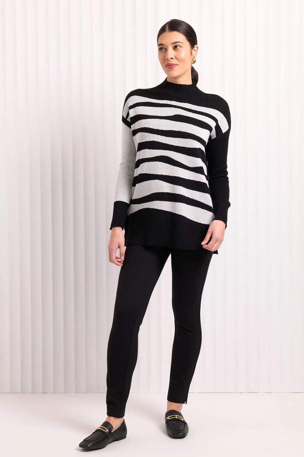FOIL Straight & Narrow Trouser Black