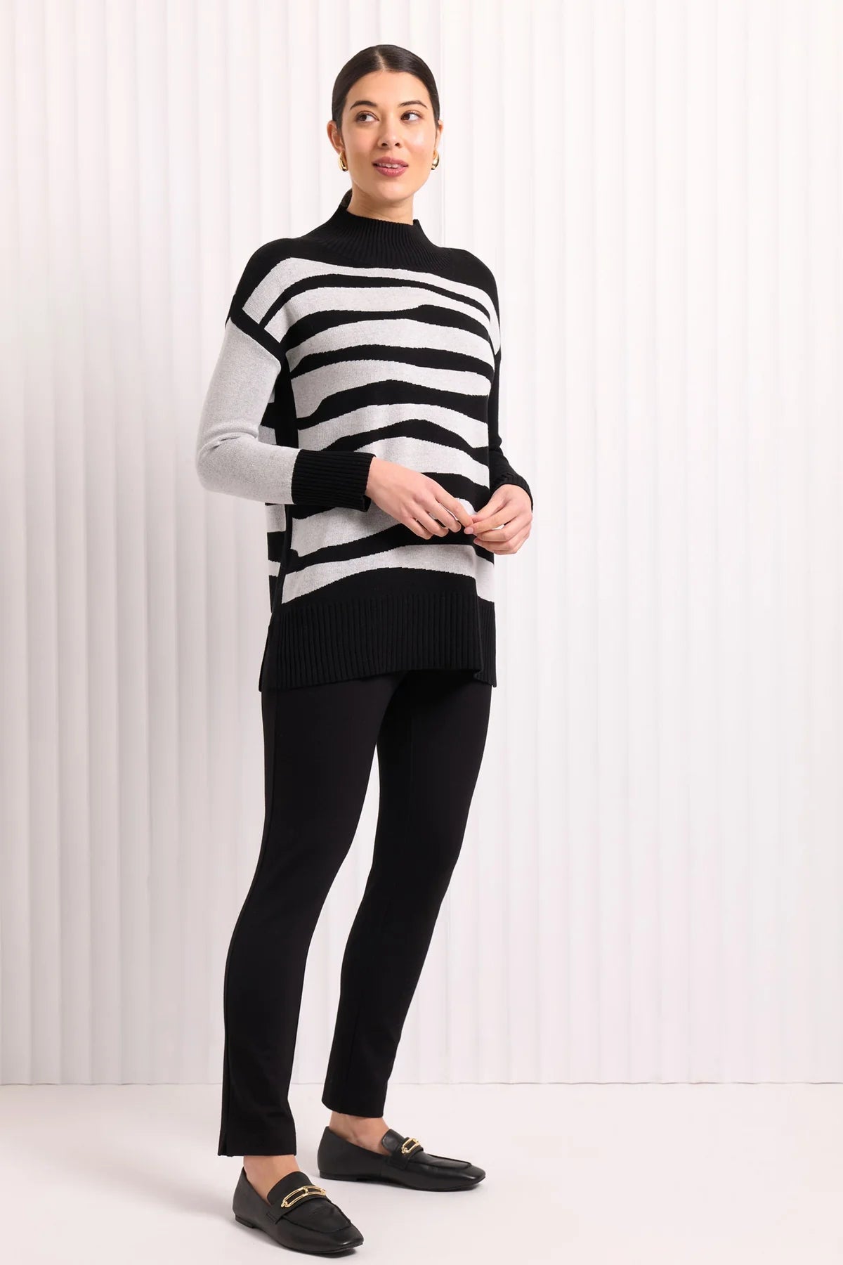 FOIL Straight & Narrow Trouser Black