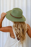 Free Spirit Australia FSH1110 Classic Panama Hat Khaki