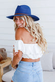 Free Spirit Australia FSH1110 Classic Panama Hat Navy