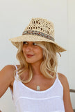 Free Spirit Australia FSH2412 Handmade Raffia Panama Hat Natural