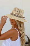 Free Spirit Australia FSH2412 Handmade Raffia Panama Hat Natural
