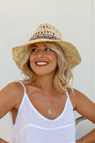 Free Spirit Australia FSH2412 Handmade Raffia Panama Hat Natural