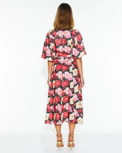 Load image into Gallery viewer, Fate + Becker Lyrical Midi Dress Oscar Floral
