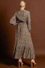 Load image into Gallery viewer, Fate + Becker Everywhere Boho Tiered Maxi Dress Vintage Paisley
