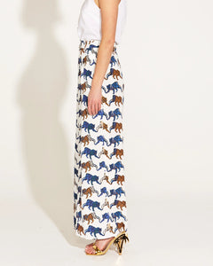 Fate + Becker Queen Of The Jungle Wide Leg Pant Tigers