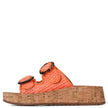 Los Cabos Ferro Orange Raffia