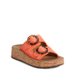 Los Cabos Ferro Orange Raffia