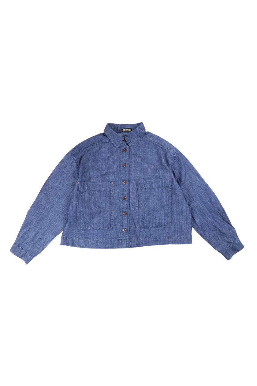 Olga de Polga Field Cotton Shirt Denim