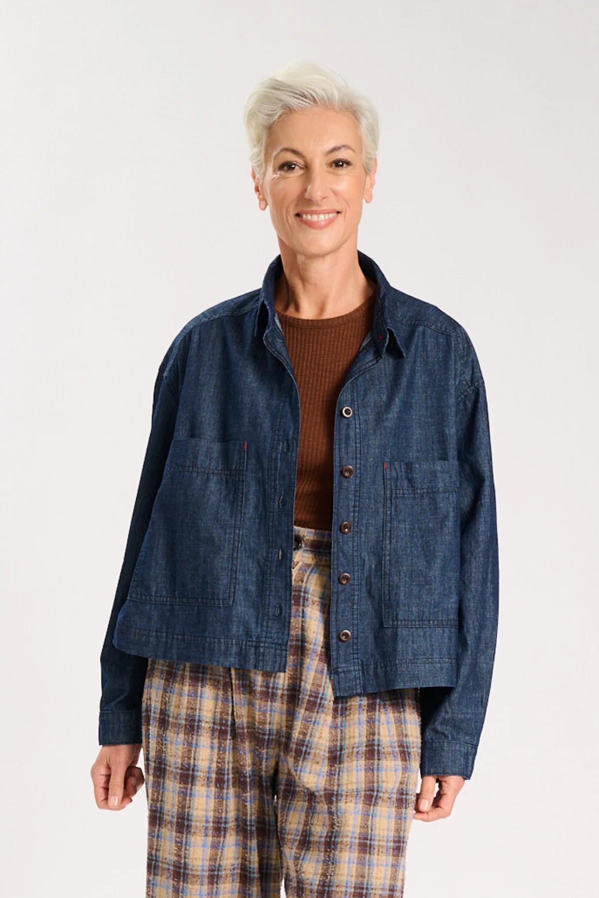 Olga de Polga Field Cotton Shirt Denim