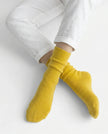 Nooan Hamilton Possum Merino Wool Socks Primrose