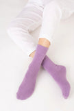 Nooan Hamilton Possum Merino Wool Socks Lilac Breeze