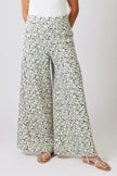 Traffic People Floral Anglaise Rene Trousers Green